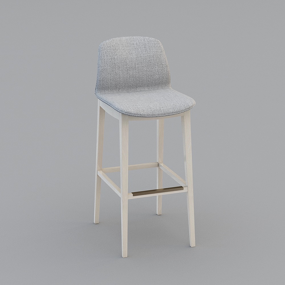 Urban Luxe Barstool 3D model