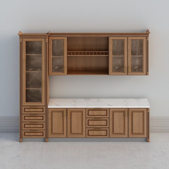 Vintage Luxury Cabinet 3D model