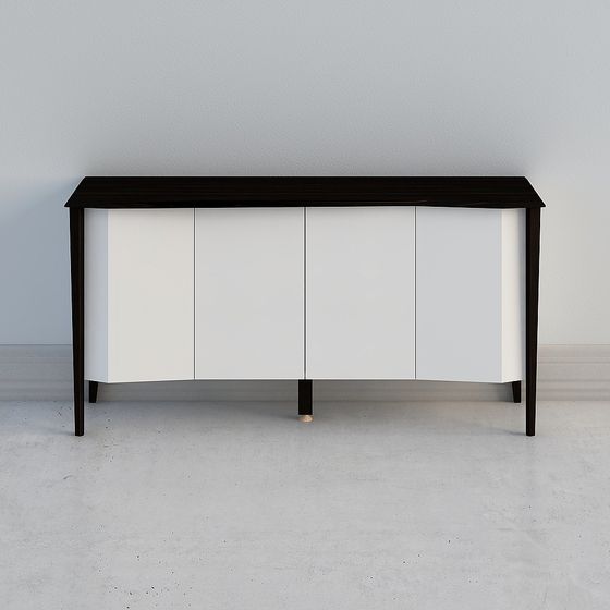 Urban Corner Side Cabinet 3D model