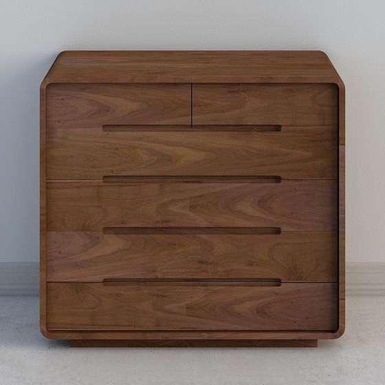 City Window Nightstand 3D model