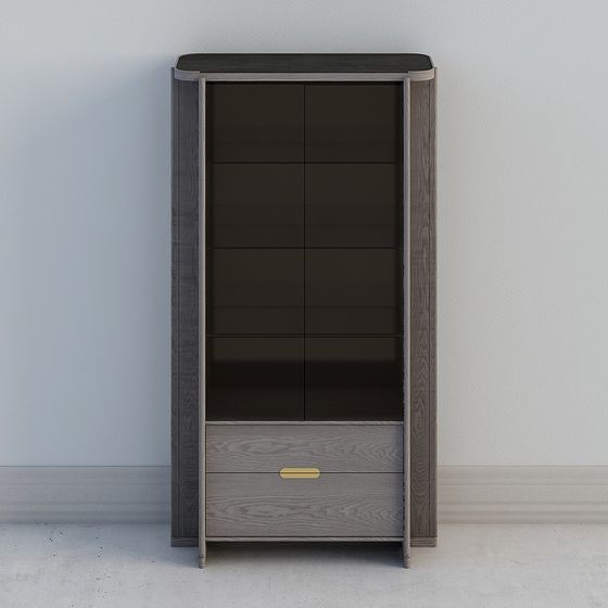 Urban Window Storage Cabinet 3D model