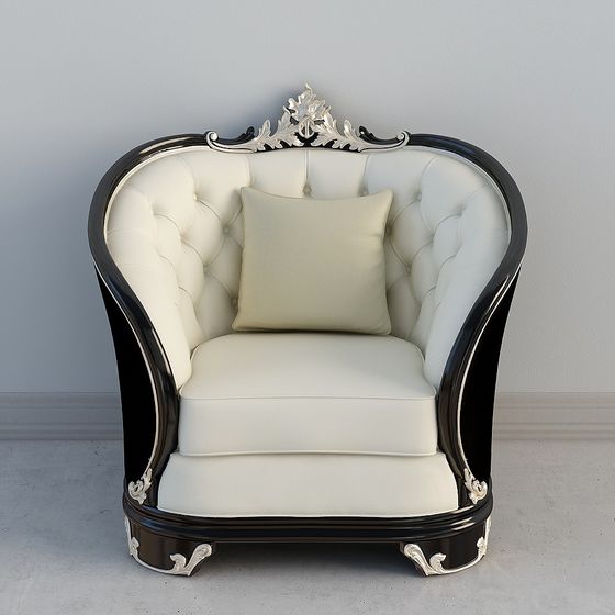 Royal Luxury Armchair 3D model