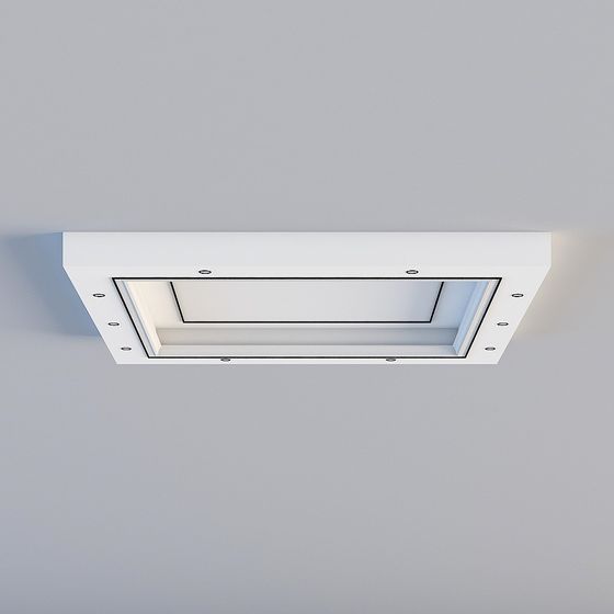 Minimalist Ceiling Skylight 3D Model