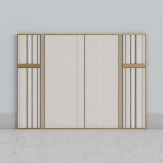 Minimalist Low-Poly 3D Model for Interior Design