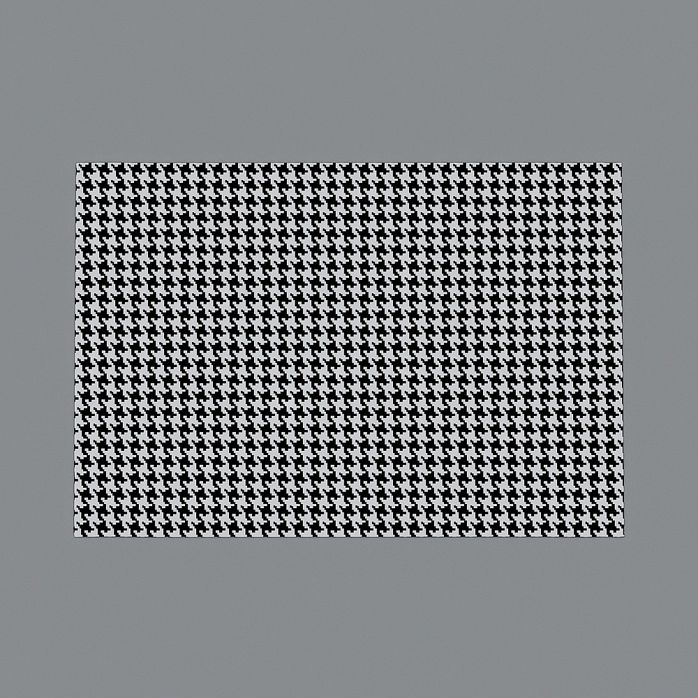 Houndstooth Fabric 3D model