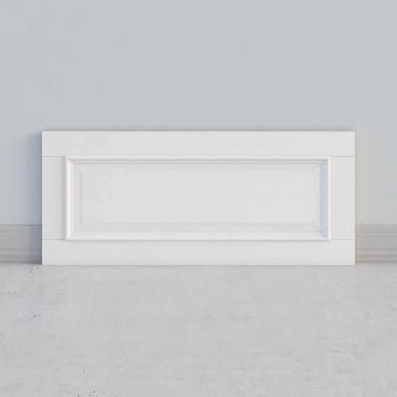 Simple Door Panel 3D model