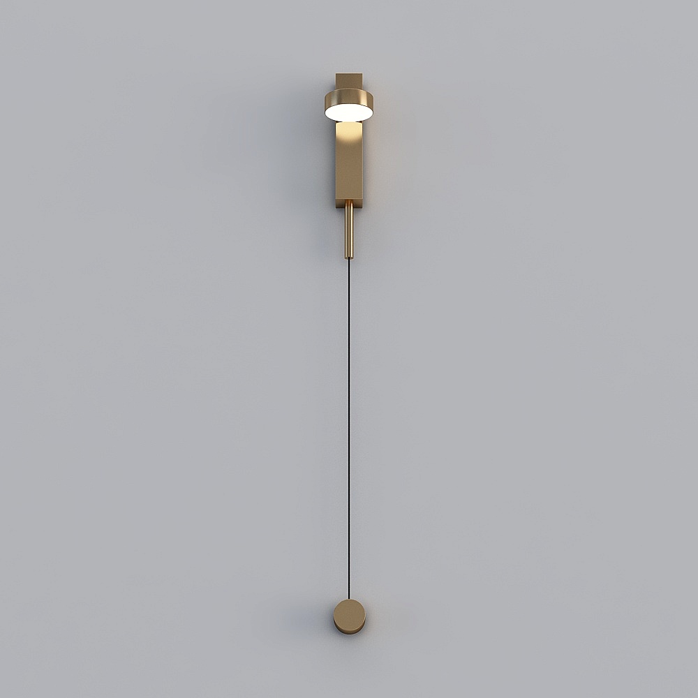 luxury post-modern wall lamp - metal