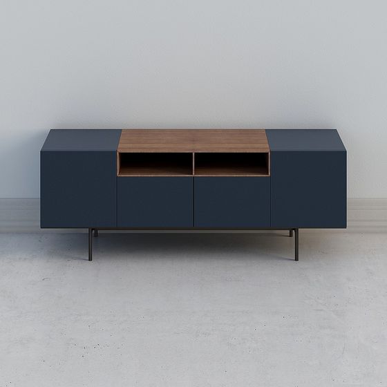 Urban Living Room TV Cabinet 3D model