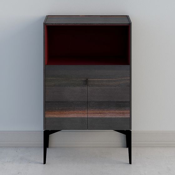 Urban Corner Bookshelf 3D model