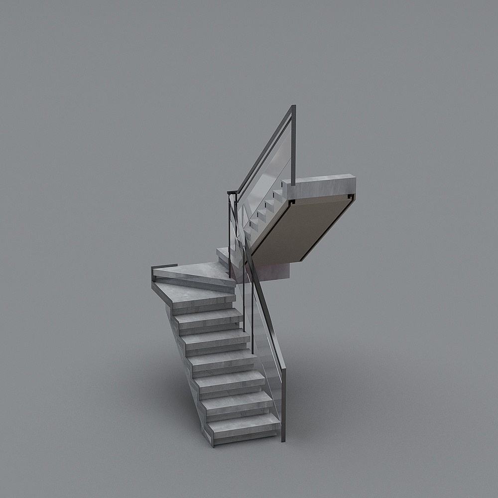 Modern Stairs,Earth color