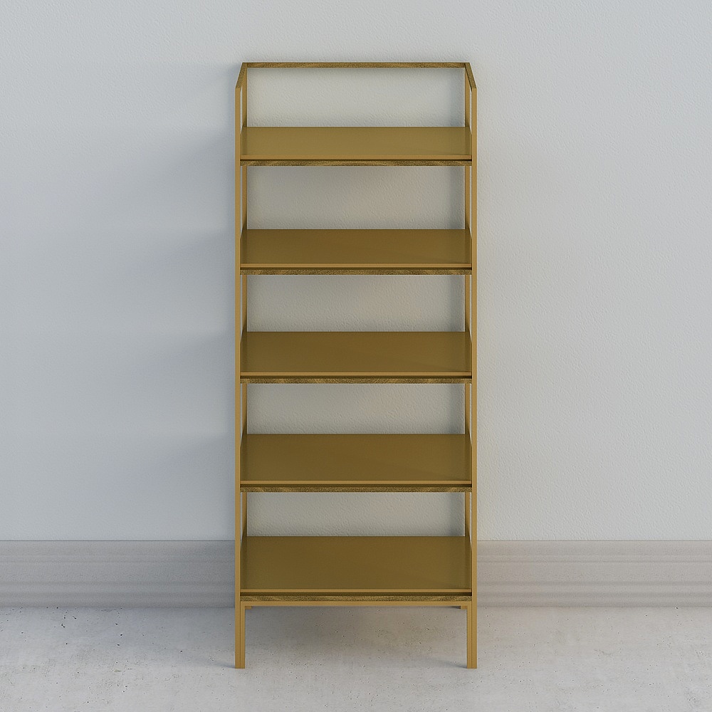 Storage rack kitchen storage rack multi-layer wrought iron bookshelf floor-to-floor living room bedroom space-saving floor balcony flower rack