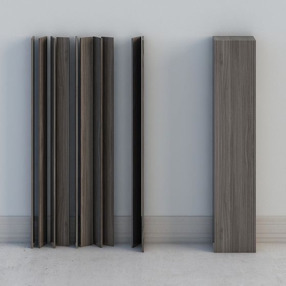 Urban Panels 3D model - Low Poly High Detail