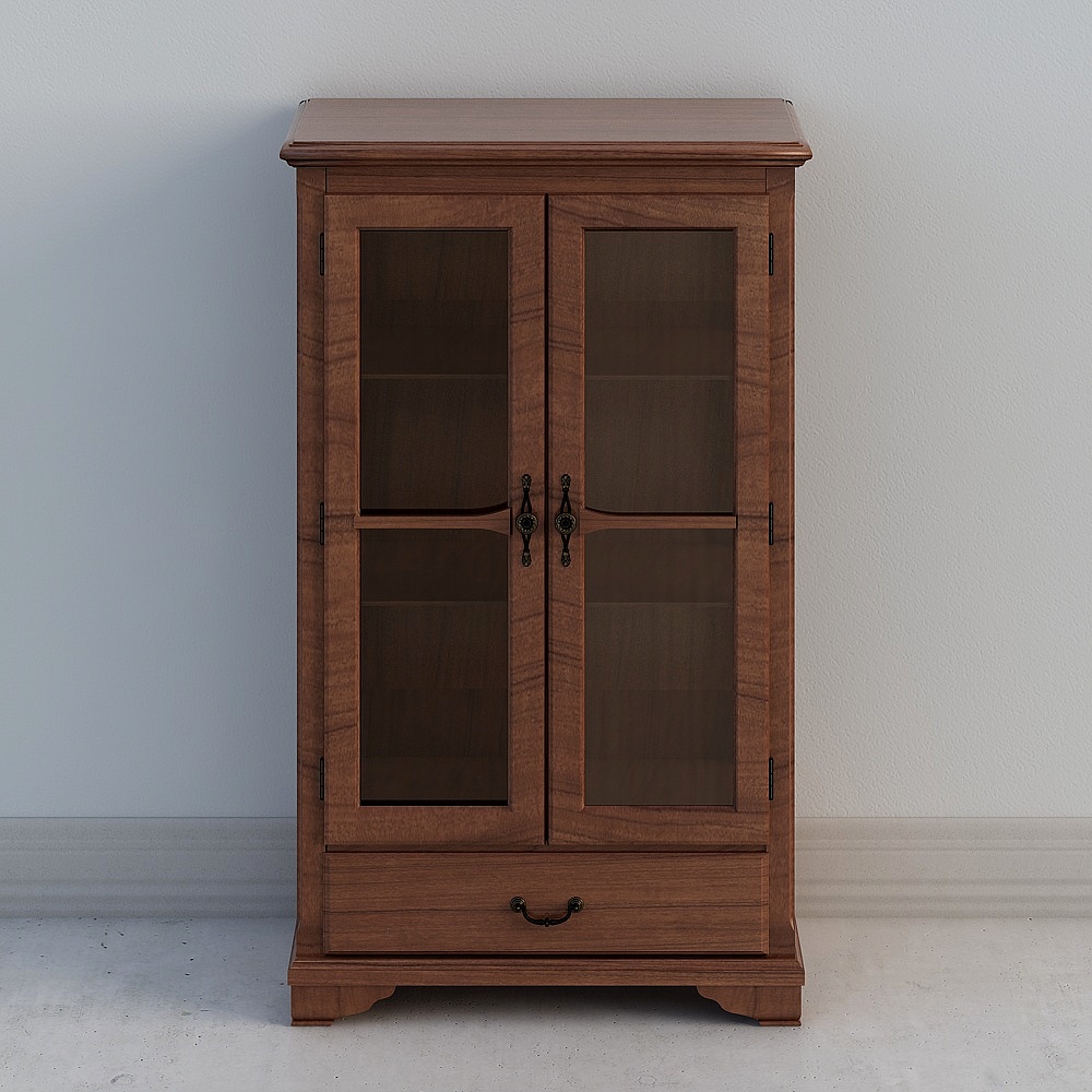 4-JM-612 two-door jewelry cabinet