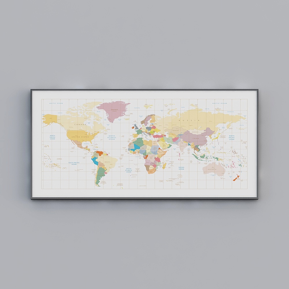 Glorious Fine Paintings - Simple Modern - L-9585 - Abstract Pattern Decorative Paintings