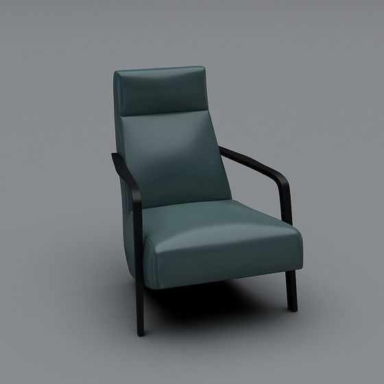 Stylish Urban Leisure Chair 3D model
