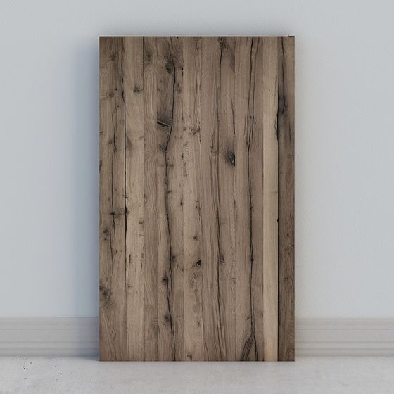 Wood Panel 3D model - Low Poly Design