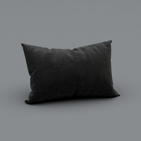 Cozy Velvet Pillow 3D model