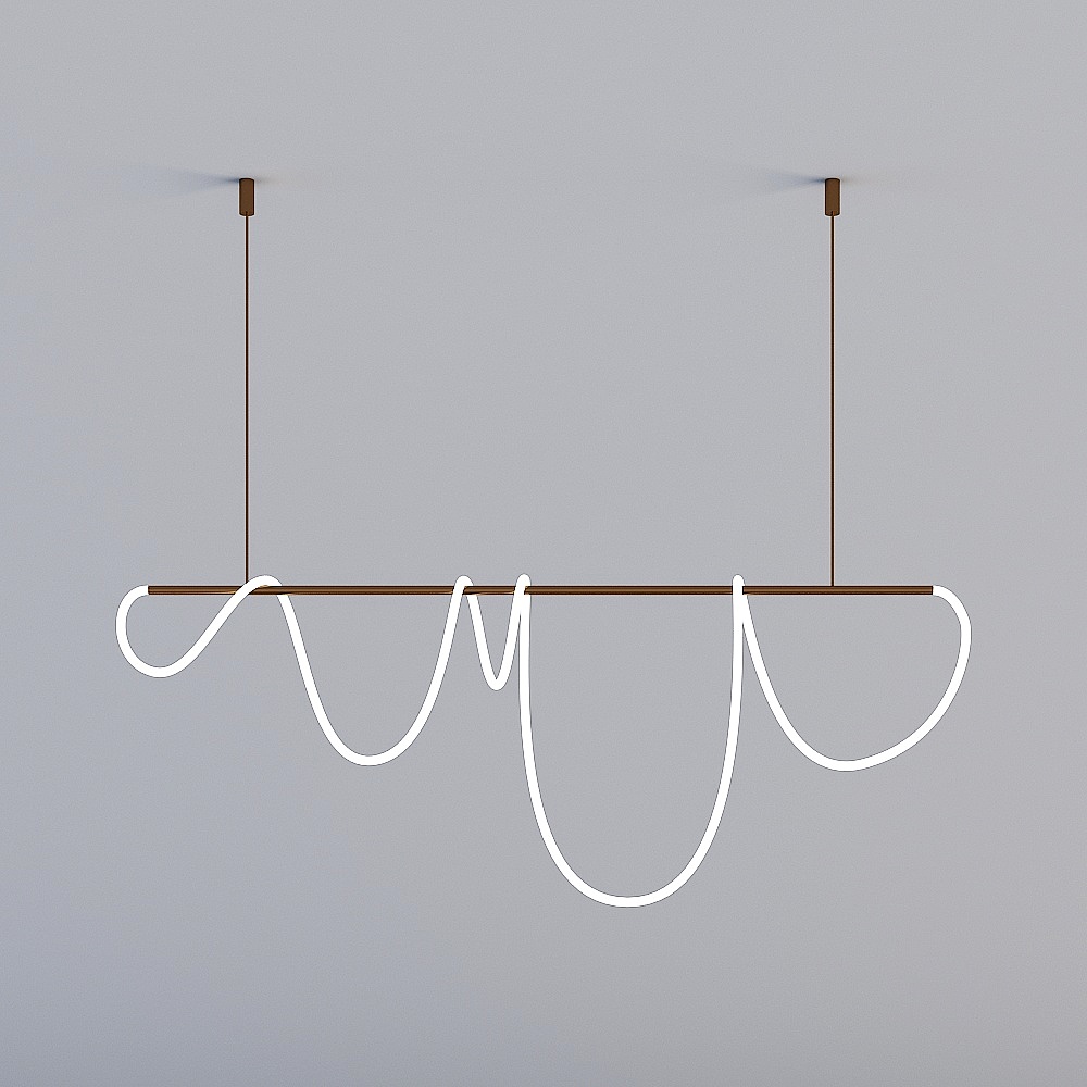 Modern chandelier combination