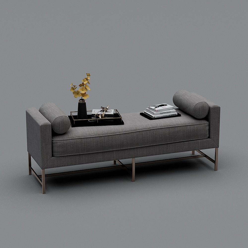 Master bedroom bedside stool