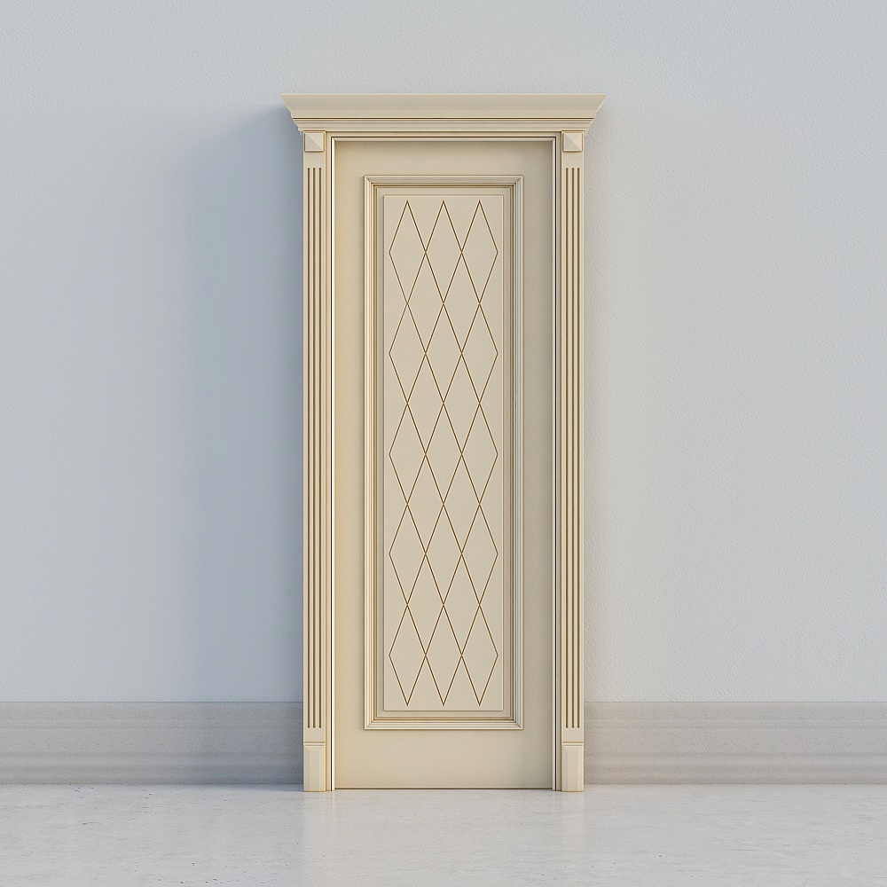 decorative light door