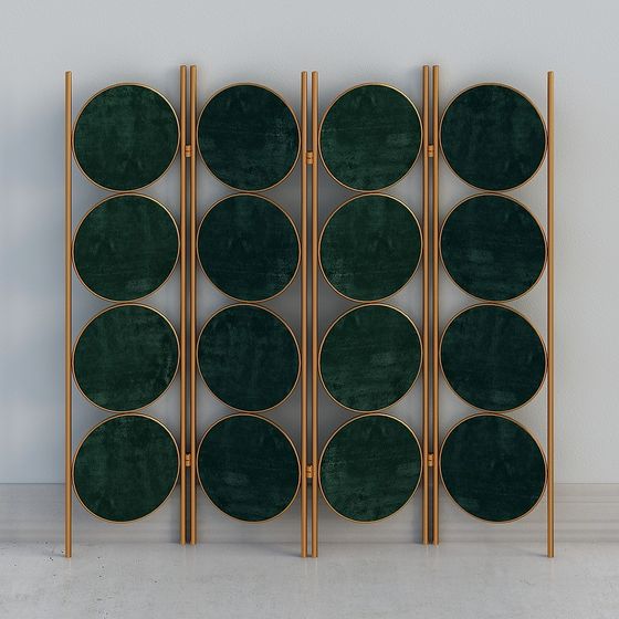 Elegant Low-Poly Screen 3D Model