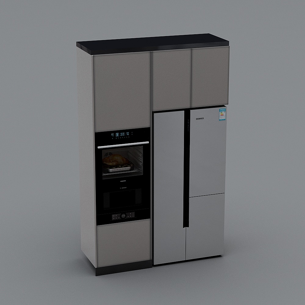 Modern Refrigerators,Black
