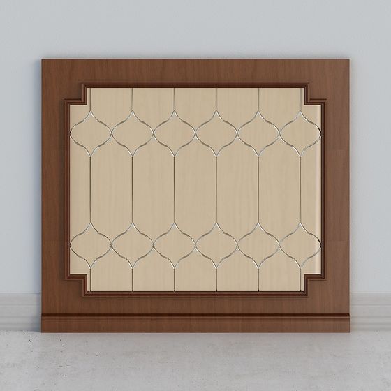 Ornate Panel 3D model