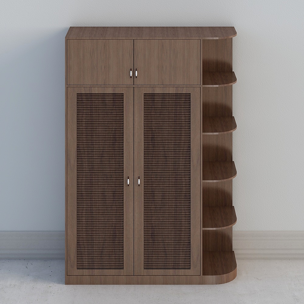 The wardrobe of the old man's room