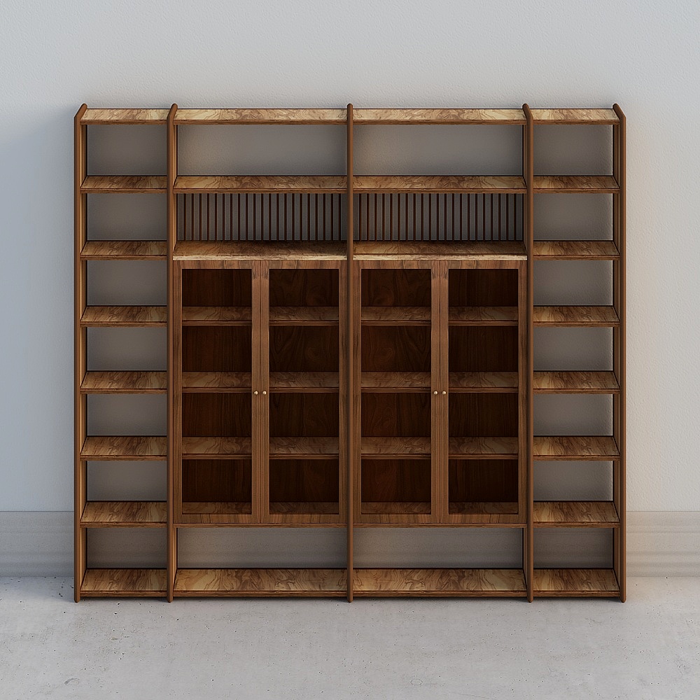 Шкаф полки комбинированный шкаф