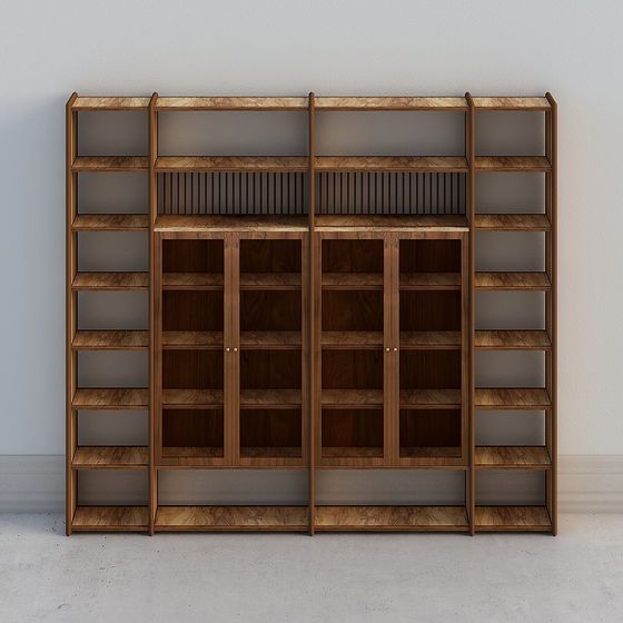 Шкаф полки комбинированный шкаф