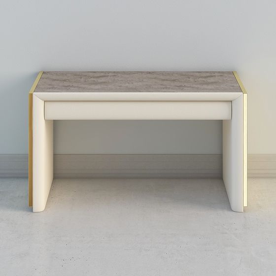 Urban Elegance Table 3D Model – Low-Poly Luxury Design