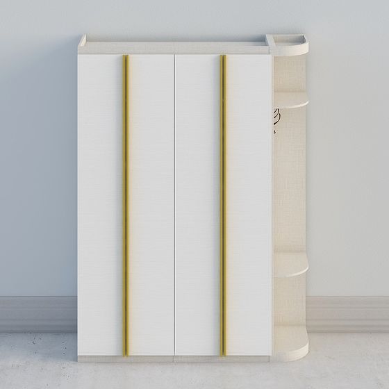 Urban Bookshelf 3D model