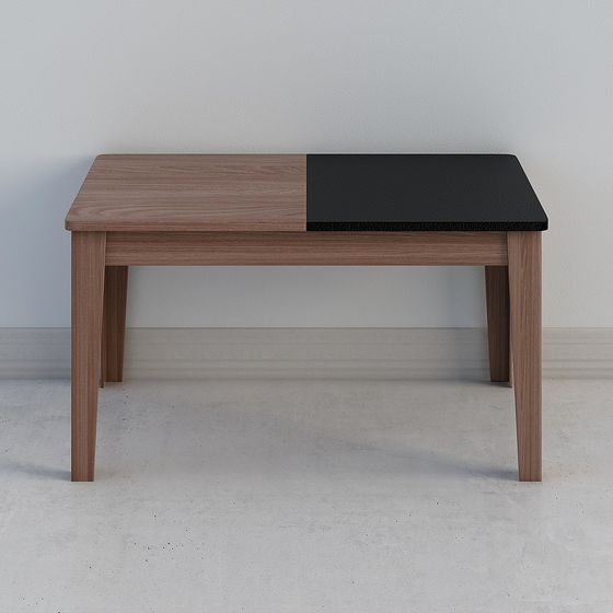 Half-and-Half Dining Table 3D model