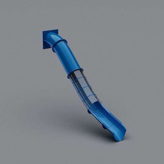 Futuristic Slide 3D model
