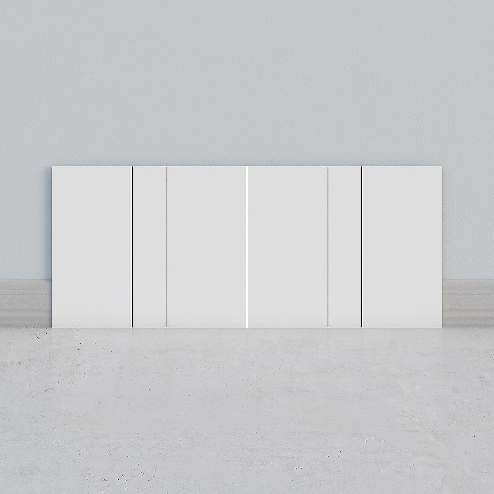 Lujosa puerta invisible ajuste de pared de fondo, luz de pared, sofá de fondo de pared de 6 metros