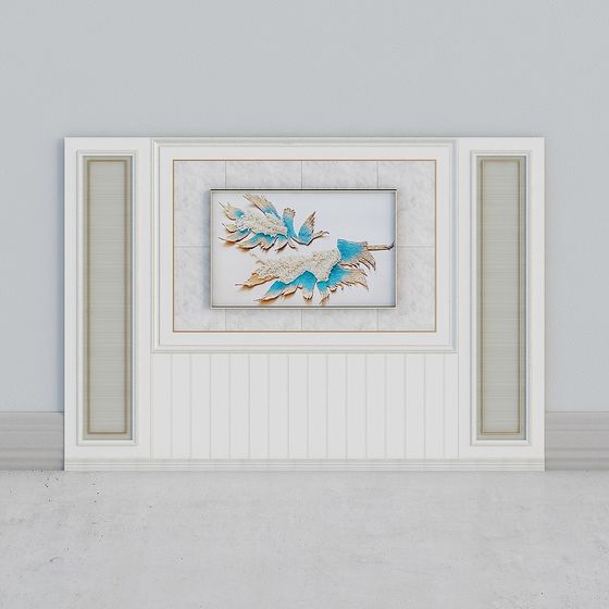 Feather Dance 3D model