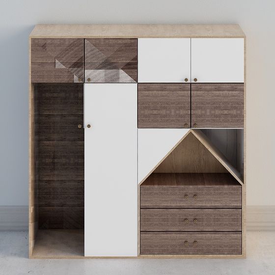 Urban Geometry Cabinet 3D model