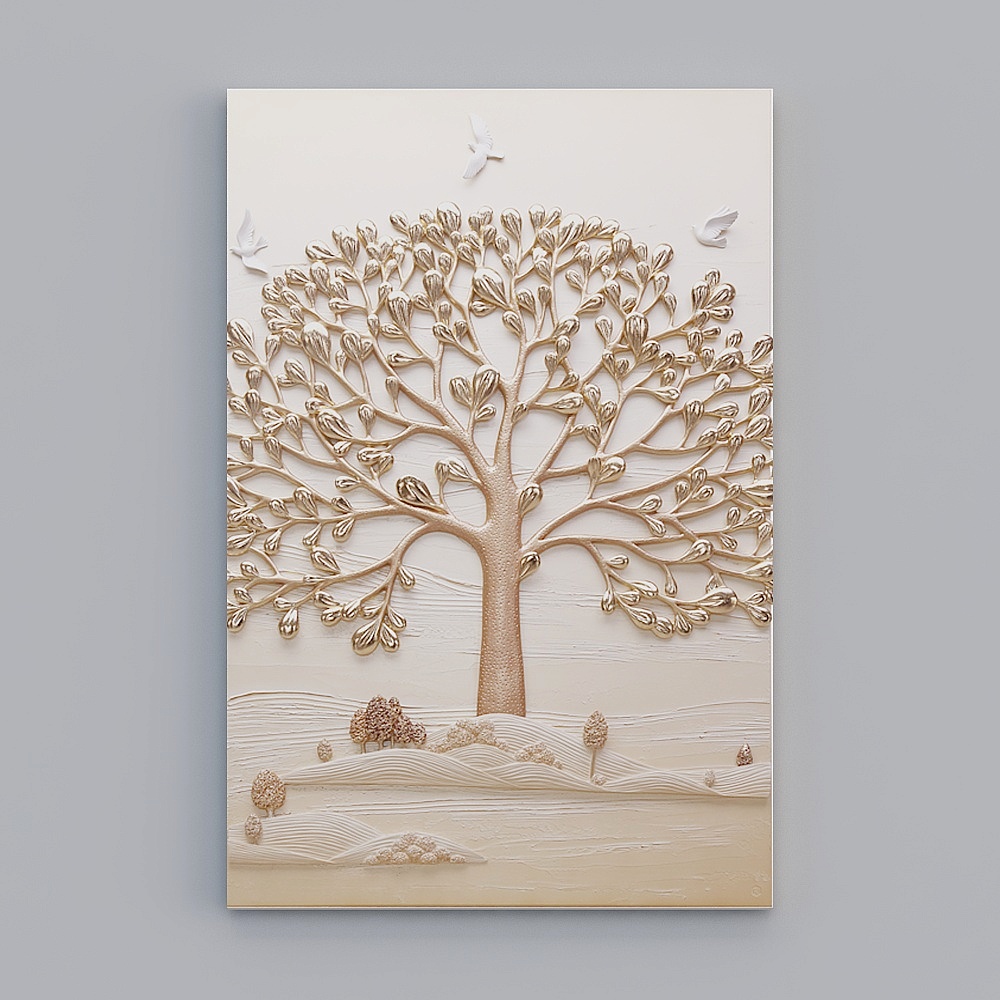 Waterwood Qinghua Xuanguan painting