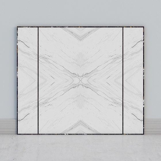 Symmetry Marble Panel 3D model