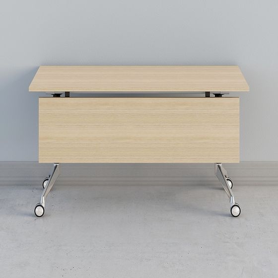 Mobile Folding Table 3D model