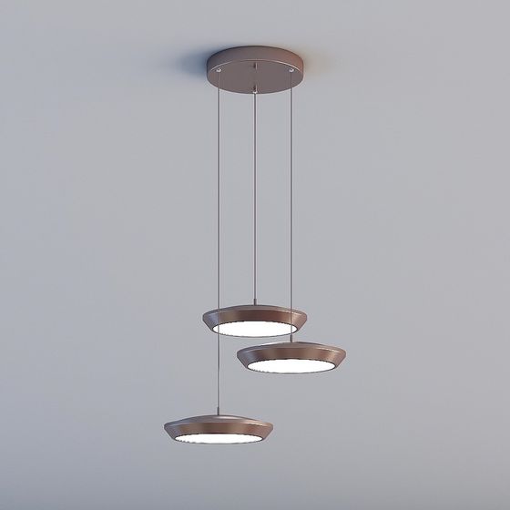 Urban Glow Modern Pendant Light 3D model