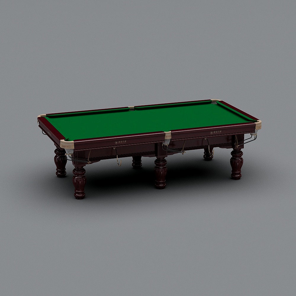 Jianying Chinese Black Eight Billiard Table - JY206 (Redwood) snooker table