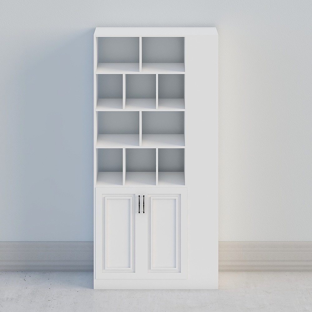 Modelo de gabinete de partición