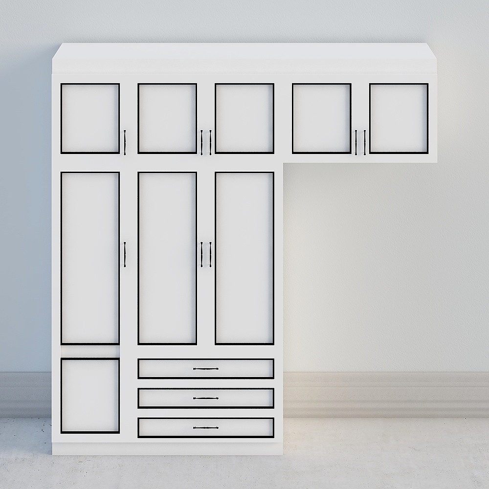 Second bedroom wardrobe