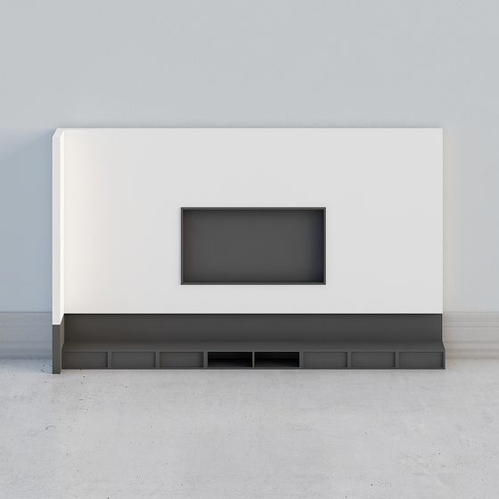 Armoire de fond de télévision