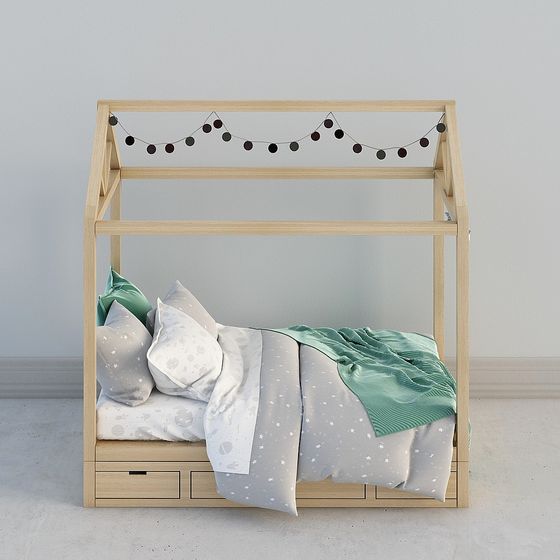 Nórdico - Cama de niños