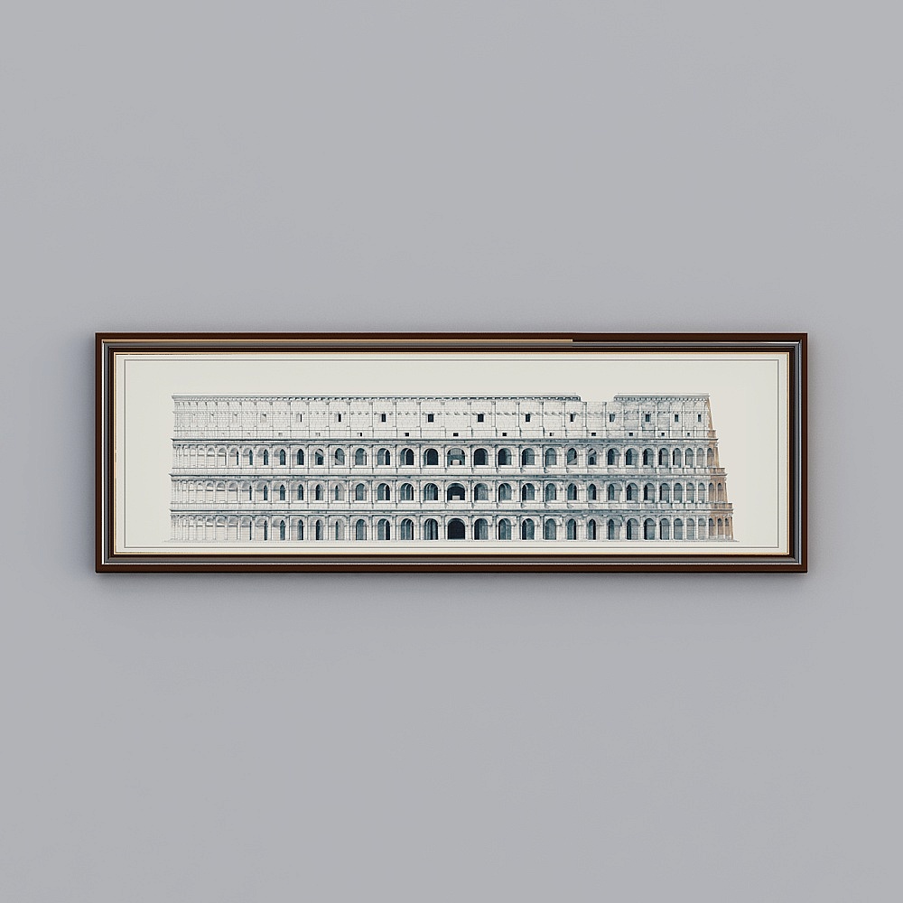 Glorious Fine Paintings - American - GGN-11810 - Architectural Decoration Paintings