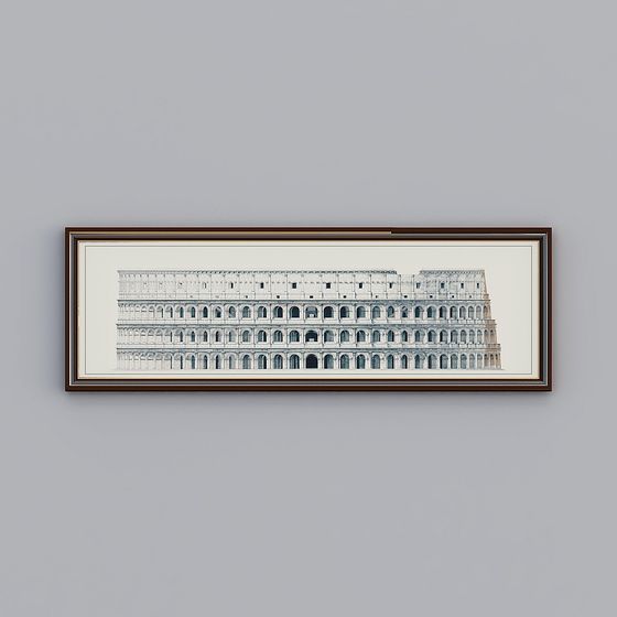 Ancient Roman Colosseum 3D model