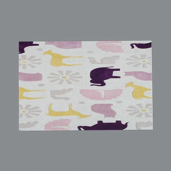 Dreamy Garden Carpet 3D model for Creative Spaces