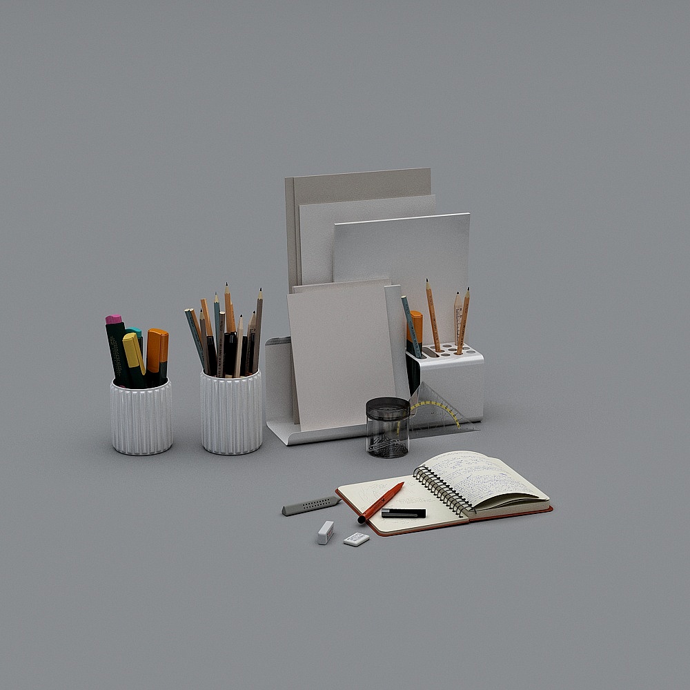 Скандинавский - Компоненты письменного стола 002-xs